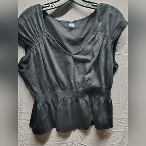 Womens Elastic Waist VNeck Size XL By Old navy